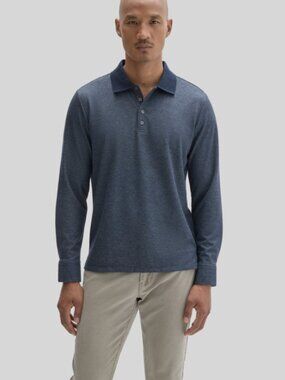 Robert Barakett 100% Cotton Gray Long sleeve Shirt Size XXL
